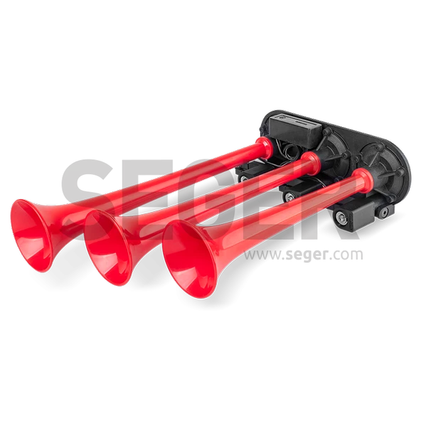 SEGER Seger 86en nostalji korna 24volt kırmızı plastik borulu 8 farklı melodili - 2