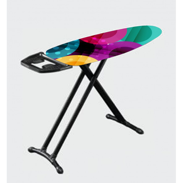 GERCELLA LUXURY RAİNBOW ÜTÜ MASASI KILIFI BEZİ ÖRTÜSÜ - 2