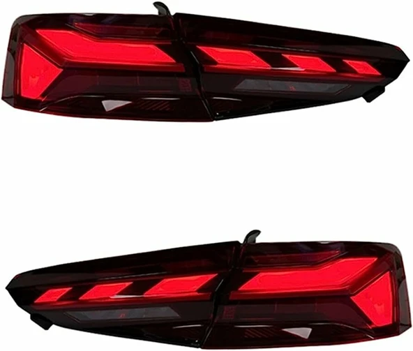 AUTOGP Audi a5 b9 stop lambası ledli kırmızı b9.5 facelift görünüm 2016 / 2020