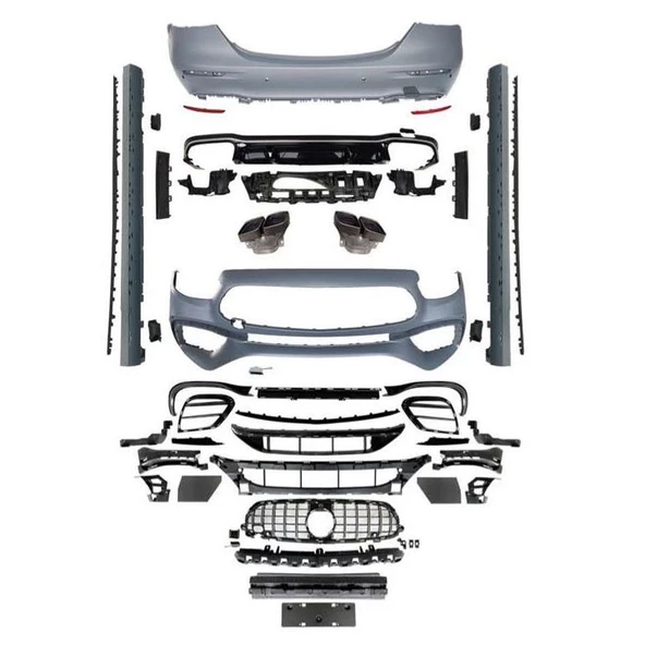 AUTOGP Mercedes w213 e63 2021 facelift body kit tampon seti 2017 / 2019