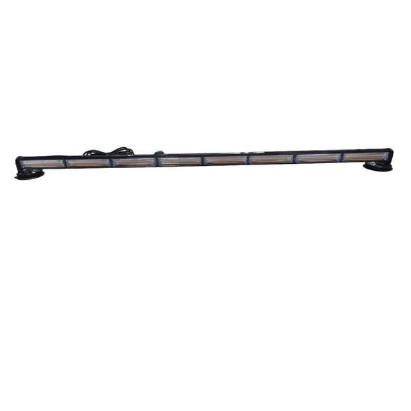 Space Çakar lamba 118 cm 8  cob Led 17 fonksyionlu 48W AMBER 12-30V  / LAPA198 - 2