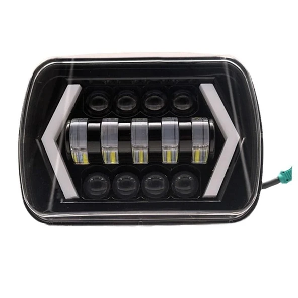 Space Offroad sis lambası beyaz, amber sinyal 60w 12-60v adet/ LASS300 ürün görseli 1