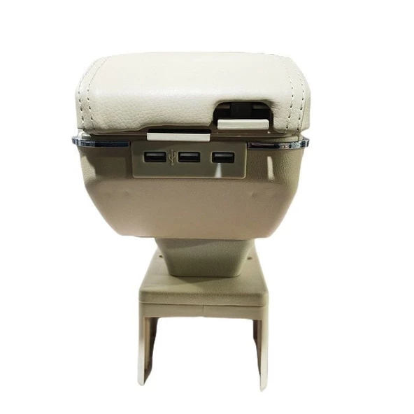 Space Yükselebilir Sürgülü Kolçak  usb girişli - Bej / ICKO67-B - 2