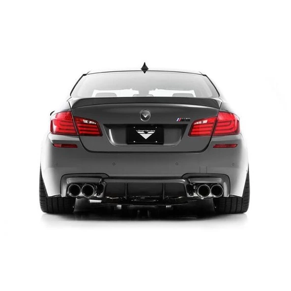 AUTOGP Bmw F10 M5 vorsteiner arka tampon difüzörü pianoblack 5 serisi 2011 / 2016 - Resim 3