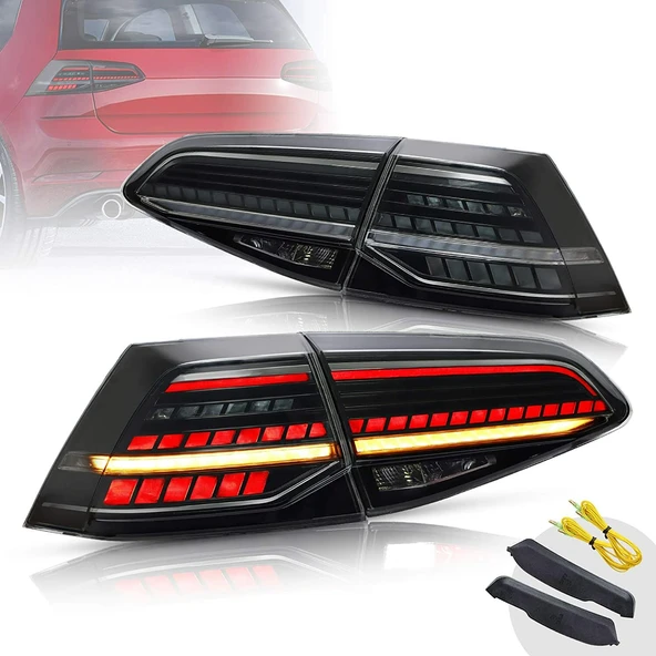 AUTOGP Vw golf 7 7,5 stop lambası ledli smoke 2012 / 2020 - 2