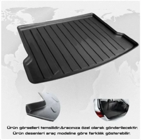 Rizline Mazda cx3 bagaj havuzu paspası 2015+ Rizline