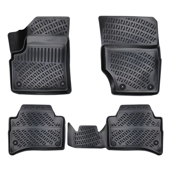 Rizline Vw touareg 3d havuzlu paspas 2002 / 2010 Rizline - 1