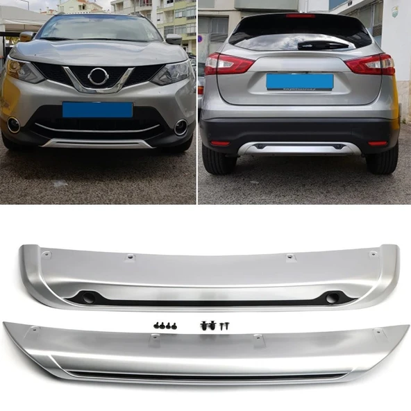 AUTOGP Nissan qashqai difüzör seti ön arka koruma 2014 / 2017