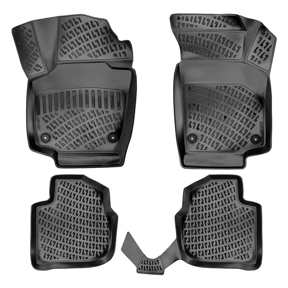 Rizline Skoda rapid 3d havuzlu paspas 2012+ Rizline