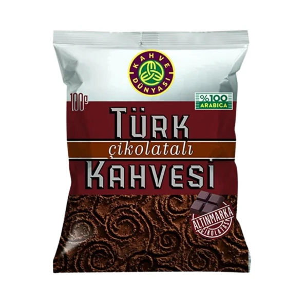 Kahve Dünyası - Türk Kahvesi ÇİKOLATALI 100 gr