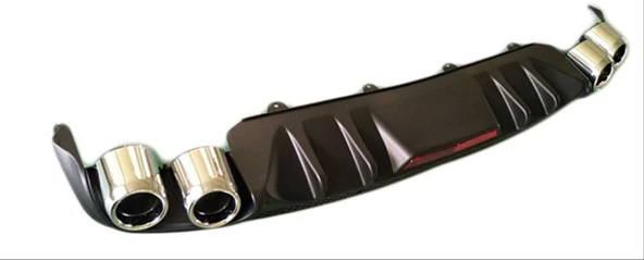 Autogp Skoda octavia arka tampon difüzörü 2013 /2017 - 3