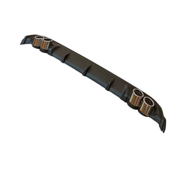 Autogp Toyota corolla arka tampon difüzörü 4 çıkış 2019+ - 3