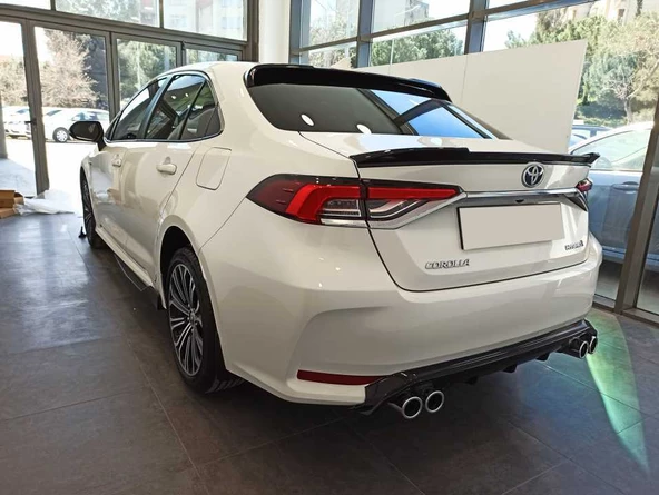 Autogp Toyota corolla arka tampon difüzörü 4 çıkış 2019+ - 4