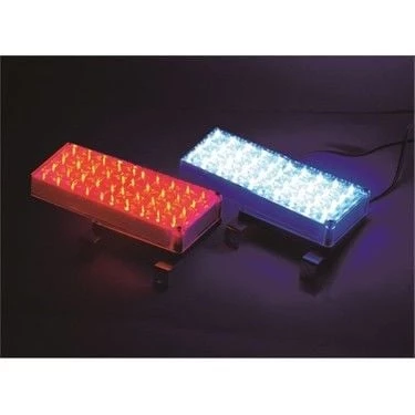 Space Çakar 96 Ledli Sefaf Cam Kırmızı-Mavi - Resim 2