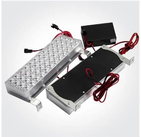Space Çakar 96 Ledli Sefaf Cam Kırmızı-Mavi