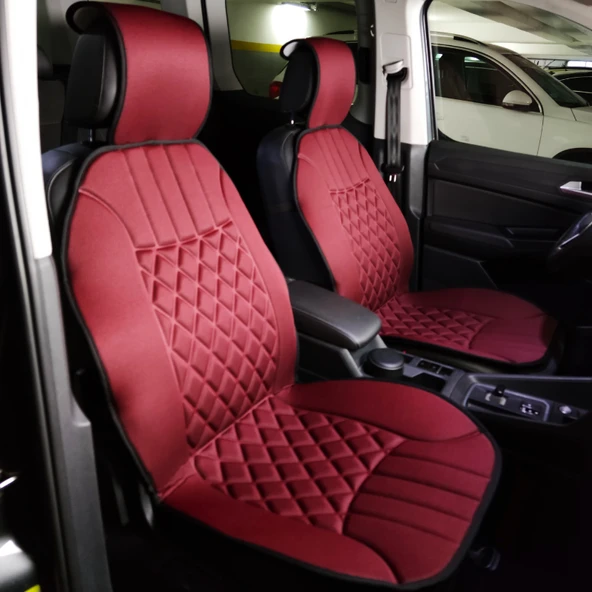 Space Space Elegance 2li Set Minder Kırmızı-Siyah / KLMNY534