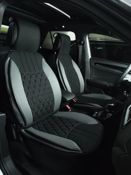 Space Space Elegance 5li Set Minder Siyah-Gri / KLMNY542