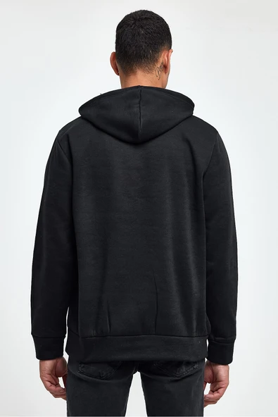 Süperlife Erkek Rahat Kalıp İçi Polarlı 3 iplik San Francisco Swetashırt spr24sw02 - 6