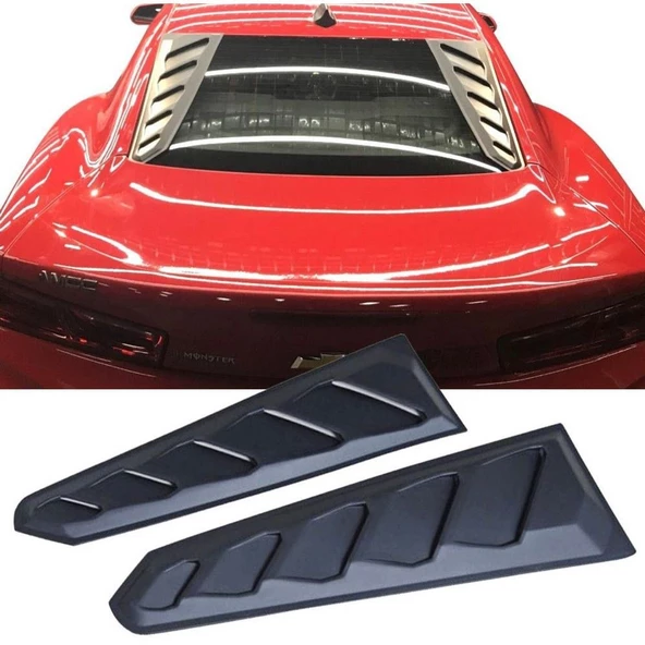 AUTOGP Chevrolet camaro zl1 arka cam perdesi 2 parça sağ sol