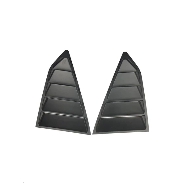 AUTOGP Chevrolet camaro zl1 kelebek cam perdesi 2 parça sağ sol