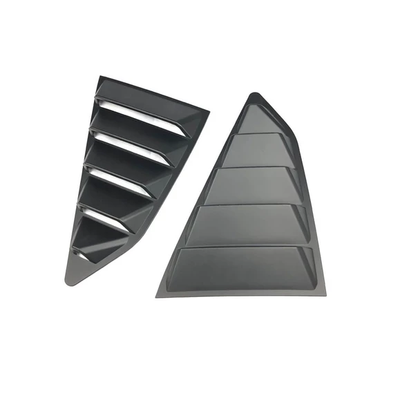 AUTOGP Chevrolet camaro zl1 kelebek cam perdesi 2 parça sağ sol - 2