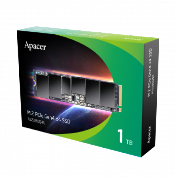 Apacer AS2280P4X-1 1TB 7300/6000MB/s M.2 PCIe Gen4x4 SSD (AP1TBAS2280Q4U-1)