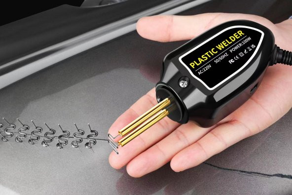 Valkyrie 100W Çantalı 600 Uçlu Plastik Kaynak Makinesi Araba Tampon LED Işıklı XCER-110 - 7