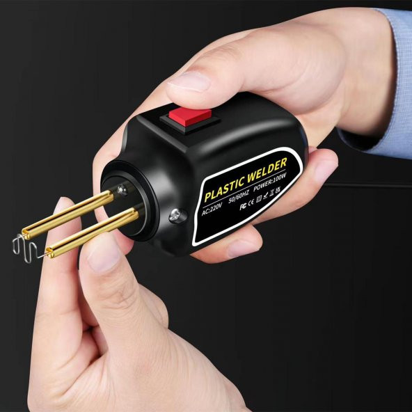 Valkyrie 100W Çantalı 600 Uçlu Plastik Kaynak Makinesi Araba Tampon LED Işıklı XCER-110 - 9