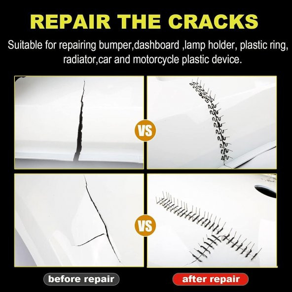 Valkyrie 100W Çantalı 600 Uçlu Plastik Kaynak Makinesi Araba Tampon LED Işıklı XCER-110 - 11