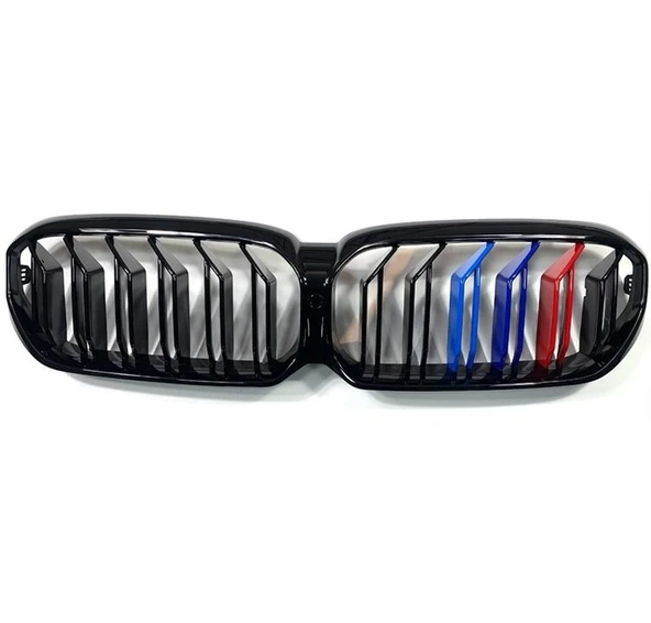 AUTOGP Bmw g30 lci ön böbrek panjur m şeritli renkli 2020+ - Resim 2