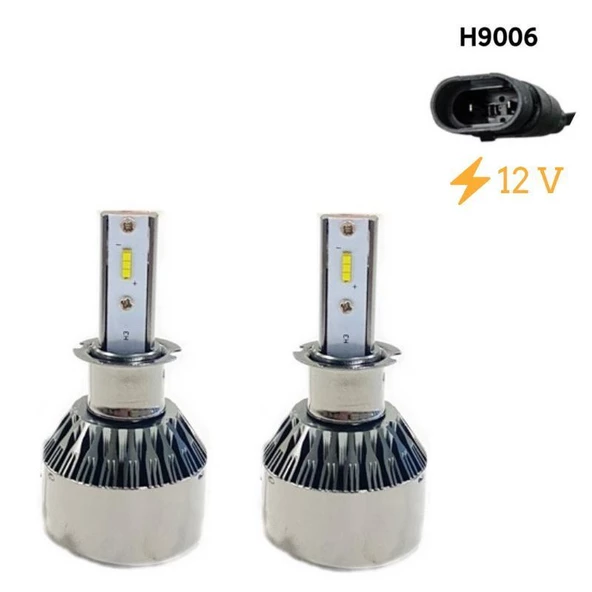 Space Space Led Far Ampulü Küçük Kasa Beyaz H9006/36W/4800LM/12 / LAAM906