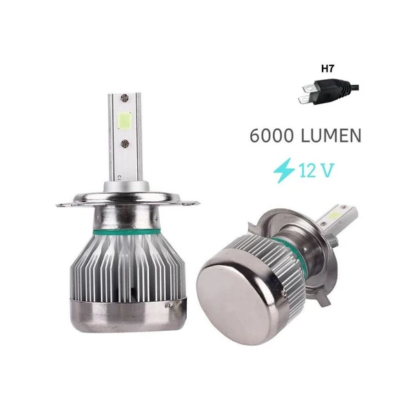 Space Space Led Far Ampulü H7-3500LMX2-30W-12V Buz Mavisi / LAAM702