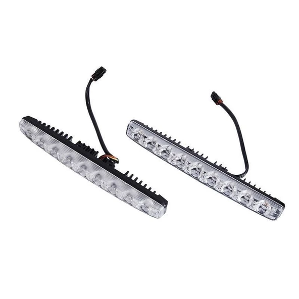 Space Space Kayar Sinyalli Gündüz Ledi 2x9 36W Turuncu/Beyaz / LAAM315 - Resim 2