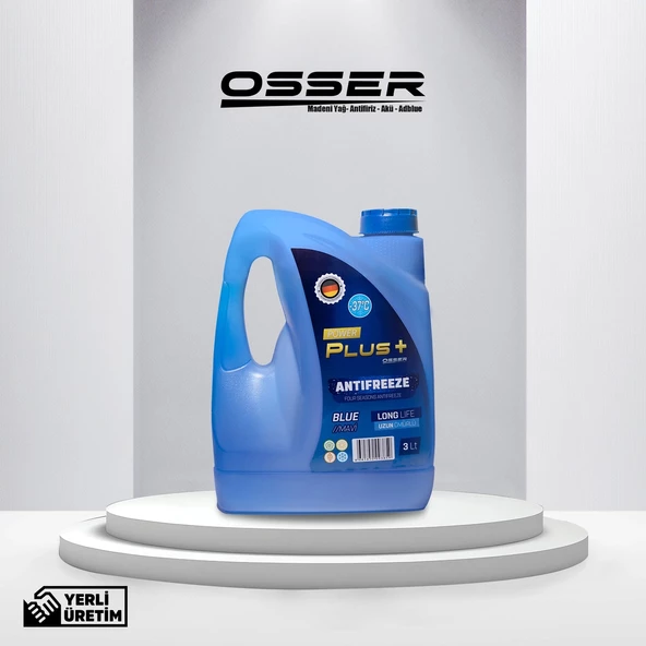 OSSER Power Plus Antifriz 3 LT Mavi -37 Derece - 2