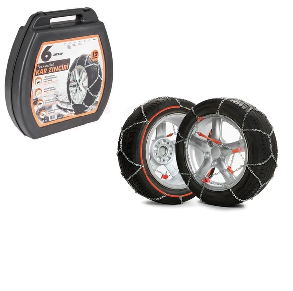 SPACE ZİNCİR Takmatik kar patinaj zinciri 175x75x16 grup:9 space ürün görseli 1