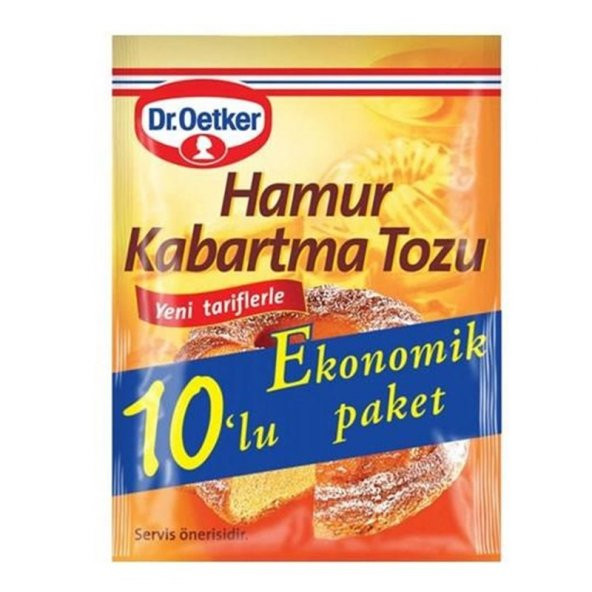 Dr. Oetker Kabartma Tozu 10Lu Paket 10 Gr