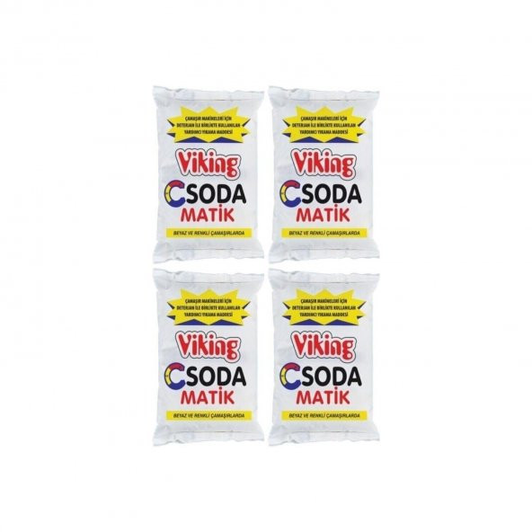 Viking Toz Soda Matik 500 gr 4 Adet