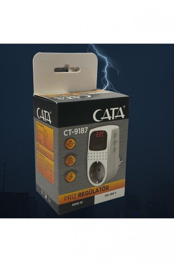 Ct-9187 Akım Korumalı Priz Regülatör - 1