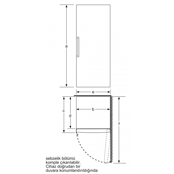 Bosch GSV29VWE0N 6 Çekmeceli Derin Dondurucu - 3
