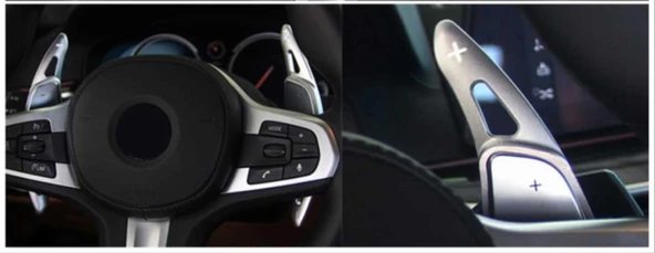 Autogp Bmw g serisi f1 paddle shift vites kulakçığı silver - 2