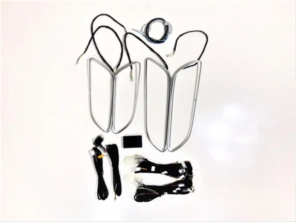 AUTOGP Mercedes w176 w177 cla 64 renk ambiyans aydınlatma seti app kontrollü