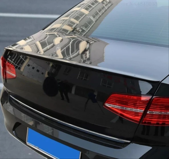 AUTOGP Vw Passat b8 bagaj üstü spoiler 2015+ siyah boyalı - Resim 2