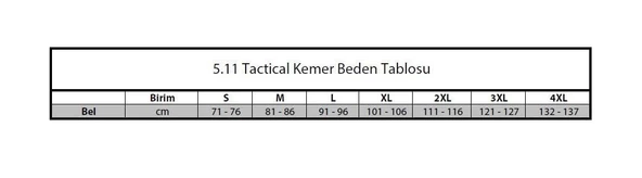 5.11 TRAINER 1 1/2 KEMER - 9