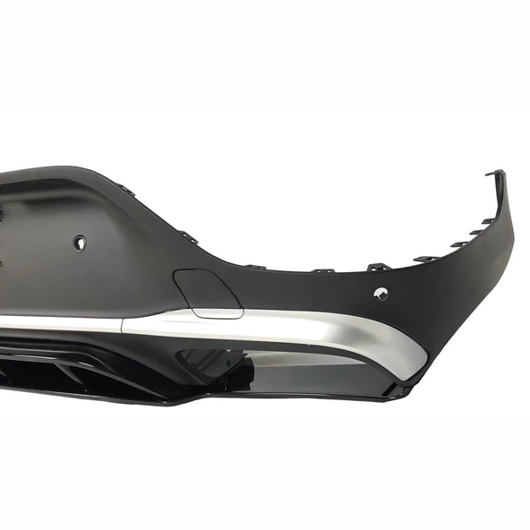 AUTOGP Mercedes glc63 coupe arka difüzör krom egzoz facelift - Resim 3