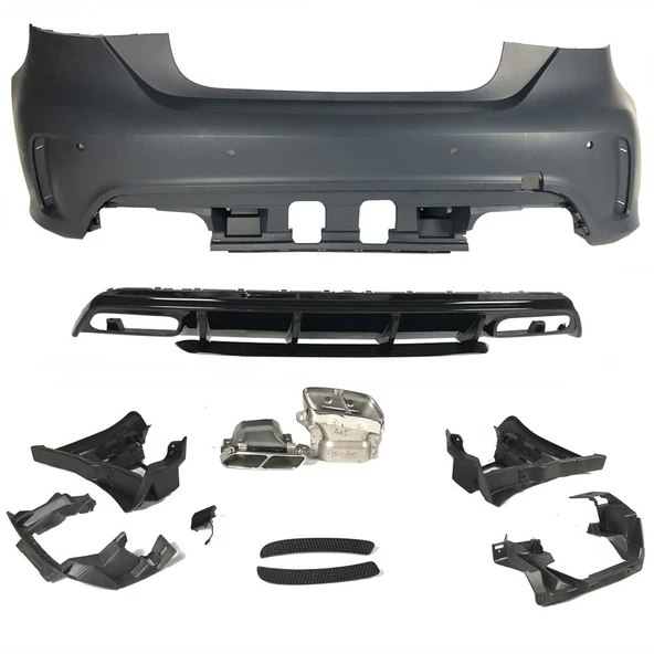 AUTOGP Mercedes w176 a45 body kit tampon seti 2015 / 2018 facelift - 2