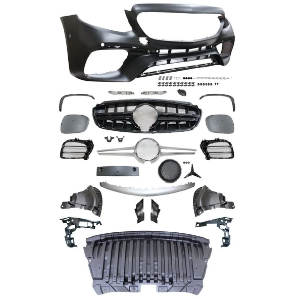 AUTOGP Mercedes w213 e63 ön tampon ve panjur seti 2013+