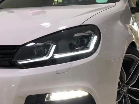 AUTOGP Vw golf 6 ön far lambası j led bi-xenon mercekli 2008 / 2013 - 2