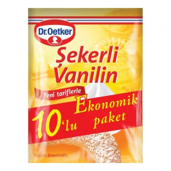 Dr. Oetker Vanilin 10Lu Paket 5 Gr