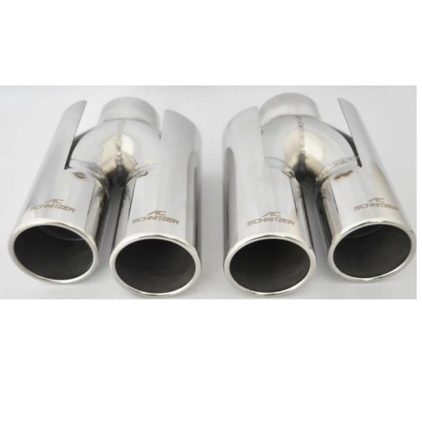 AUTOGP AC SCHNİTZER EGZOZ UCU ÇiFTLi  L/R (63*70)