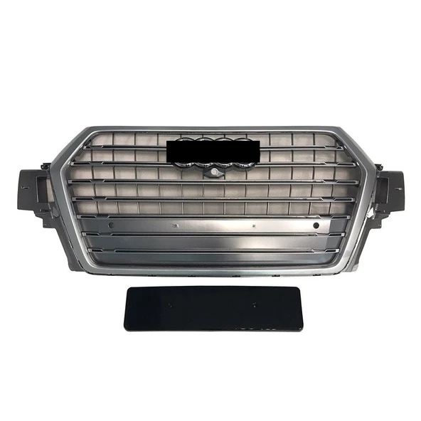 AUTOGP Audi q7 sq7 ön panjur ızgara 2015 / 2019 krom gri